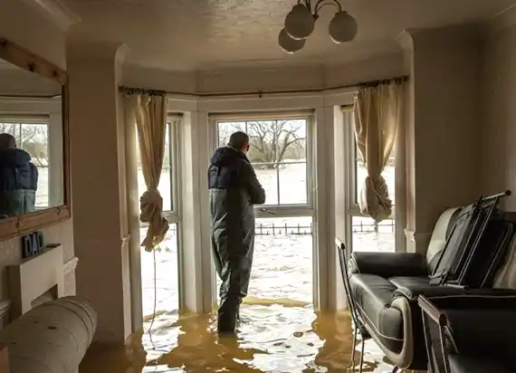 water damage restoration service Potter Valley
